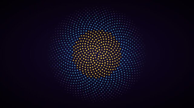 Fibonacci Golden Ratio Particle Swarm Spiral