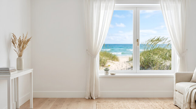 Dunes and Sea - summer background