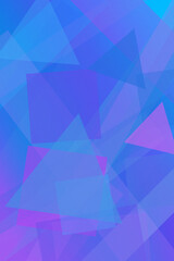 Obraz premium Colorful blue and purple low-poly geometric facets create a vibrant abstract backdrop, perfect for promotional designs, digital art, and tech branding.