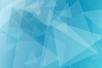 Fototapeta premium A dreamy low-poly geometric pattern in pastel cyan, white, and soft pink creates a gentle modern backdrop for greeting cards, posts, and ads.