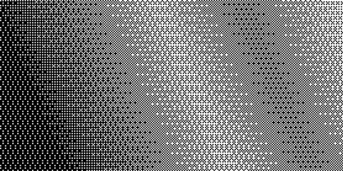 Abstract Bitmap Retro Texture with Pixelated Geometric Pattern Vector Illustration. © FADED REBEL