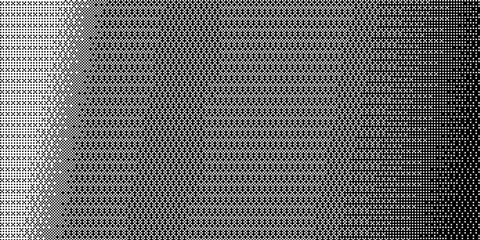 Abstract Bitmap Retro Texture with Pixelated Geometric Pattern Vector Illustration. © FADED REBEL