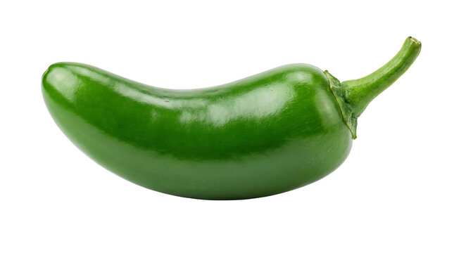 Fresh Green Jalape&ntilde;o Pepper with Glossy Surface, Spicy Chili Ingredient for Cooking, Distinct Flavor, Moderate Heat, and Classic Mexican Cuisine Accent