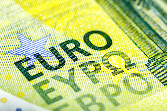 Close up of Euro banknotes.Euro Money Banknotes and cash. 50. 100. 200. 500 euro.World money collection.Bonistics.Fragment for design purpose.