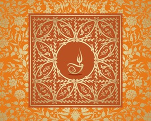 Oil lamp, Diwali greetings , royal Rajasthan, India  © SIRIUS*
