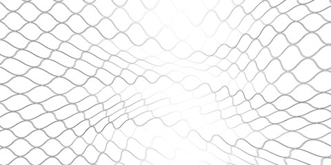 Curved net pattern. Seamless design for sportswear or equipment like soccer goals, volleyball nets, basketball hoops, hockey nets, and athletic gea © faisol