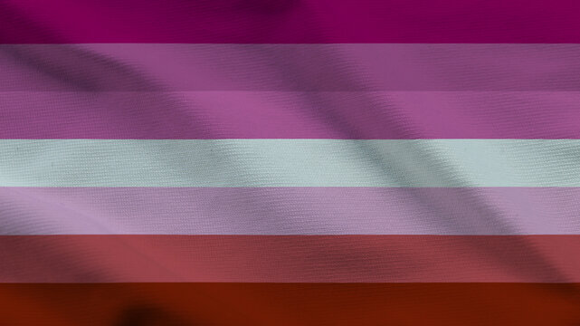 Lesbian Pride Flag Variant Textured Background