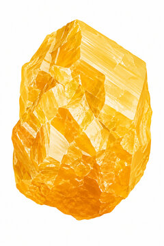 Vector illustration of scheelite mineral
