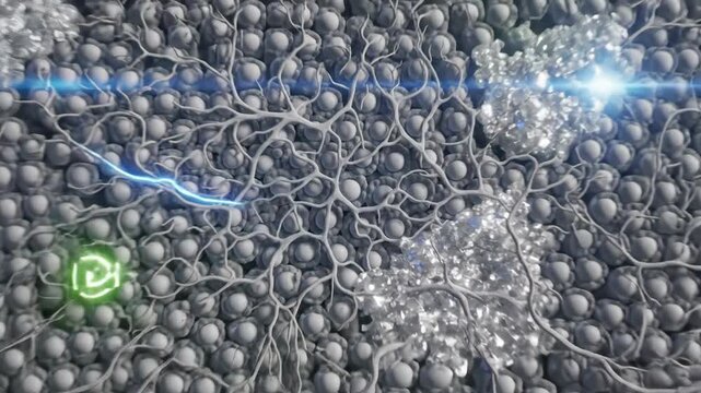 3D Scientific Visualization of Oligodendroglia Cells and Myelin Sheath Formation