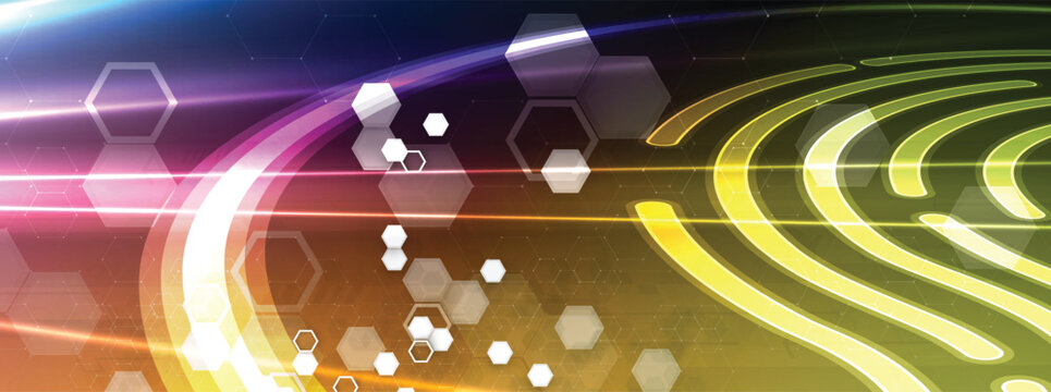 Abstract high technology and science background