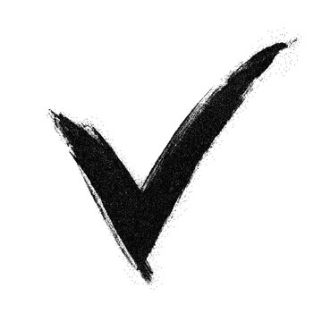 Black png a check mark symbol overlay on transparent background detailed agree effect checklist shimmer