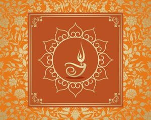Oil lamp, Diwali greetings , royal Rajasthan, India  © SIRIUS*