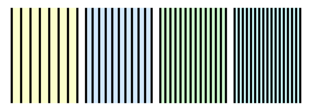 colorful vertical stripes pattern. vertical line patterns background in yellow blue green and teal colored barcode style texture blocks