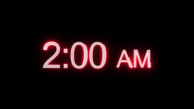 2:00 AM text animation background. and creating a stunning text animation.