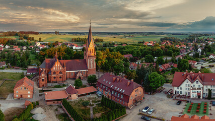 Bazylika Narodzenia Najświętszej Maryi Panny w Gietrzwałdzie.  © Janusz Lipiński