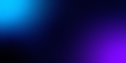 Obraz premium Blue purple inspired Bright and Dreamy Grainy Texture Background cinematic style .abstract colorful background .The grainy noise texture adds depth, making it perfect for creative design projects .