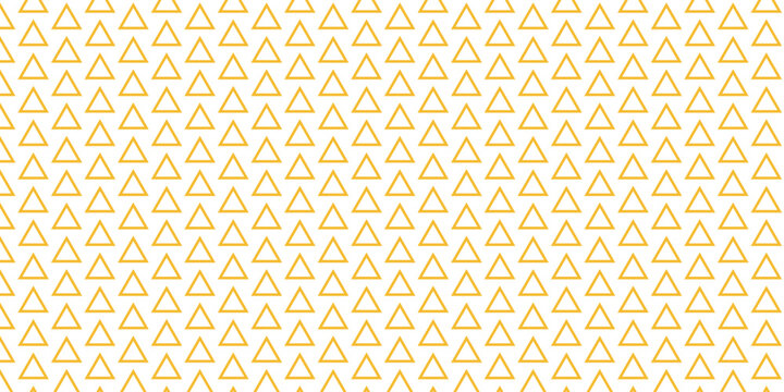 simple golden color outline triangle pattern design.