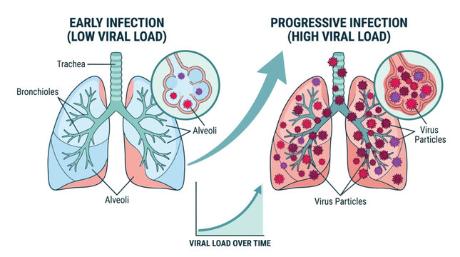 Hantavirus Infection Progression in Lungs