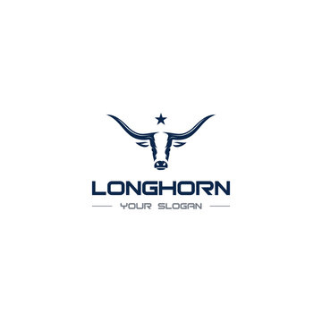 Longhorn buffalo, cow, bull logo design suitable for business ranch,  your design need, logo, illustration, animation, etc.