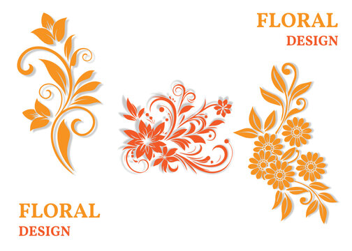 Coreldraw floral Vectors - Download Free High-Quality Vectors | Adobe Stock