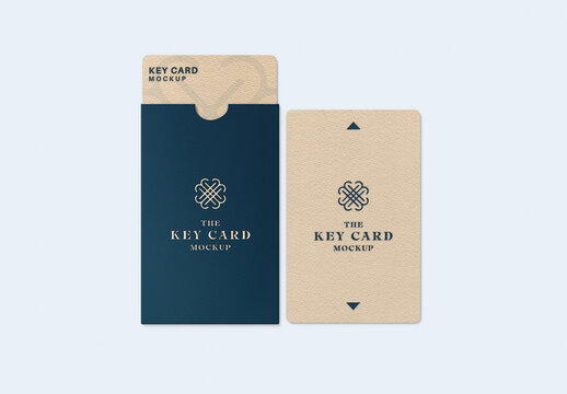 Key Card Holder Mockup