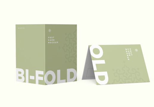 Postcard Mockup Template