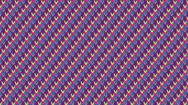 Multicolor soft random knit pattern seamless abstract woven fabric texture