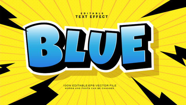 Fun Cartoon Bleep text Style Effect