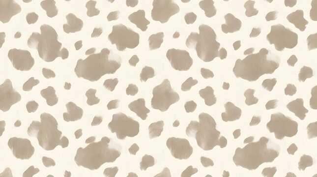 Seamless beige and brown animal print pattern background