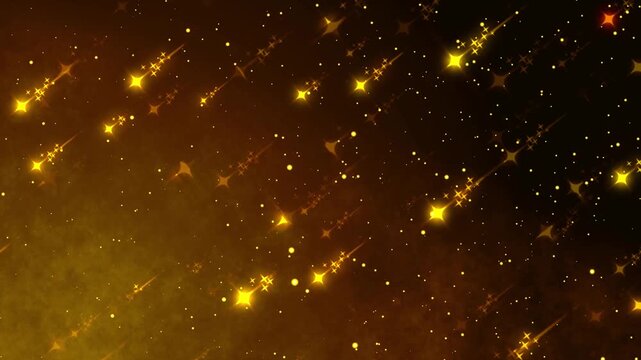 キラキラ流れ星