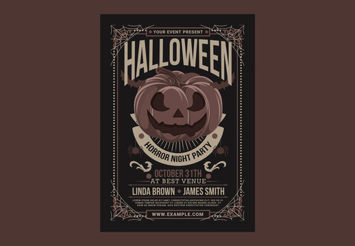 Halloween Party Flyer