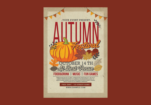 Autumn Festival Flyer