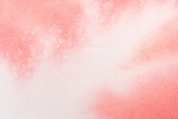 Fototapeta premium Soft pink watercolor paper background for cosmetic branding