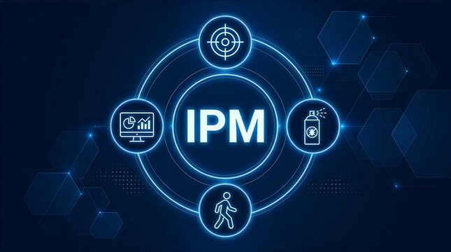ipm acronym, image per minute concept. New