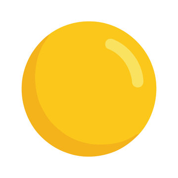 Bright yellow glowing sun in space