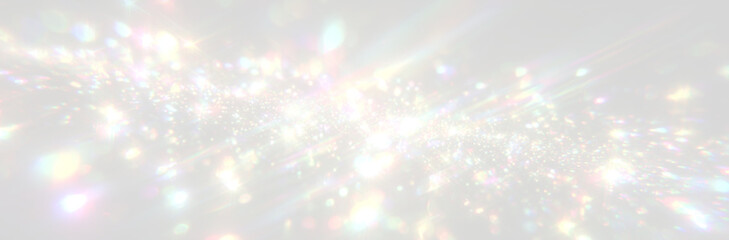 Transparent Diamond Prism Overlay PNG with Crystal Rainbow Refractions, Bright Lens Flare, Neon Light Effects, Sparkling Reflections and Abstract Color Spectrum Design © Vlad