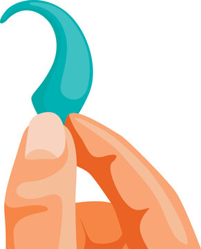 Vector illustration. World Hearing Day, International Ear Care Day. March 3rd. Medicine and healthcare, health, holiday. Background, print, sticker, banner, postcard, poster. Ear, hearing aid, hearing