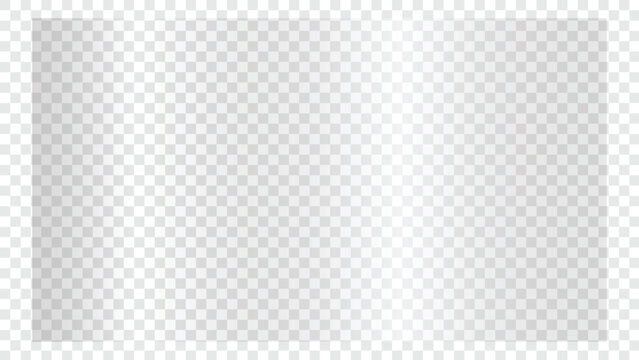 Glassmorphism glare overlay, frosted glass reflections transparent PNG for modern UI design and app screens.