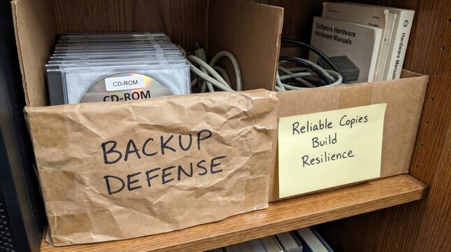 Backup Defense Storage for Cybersecurity and Privacy Resilience