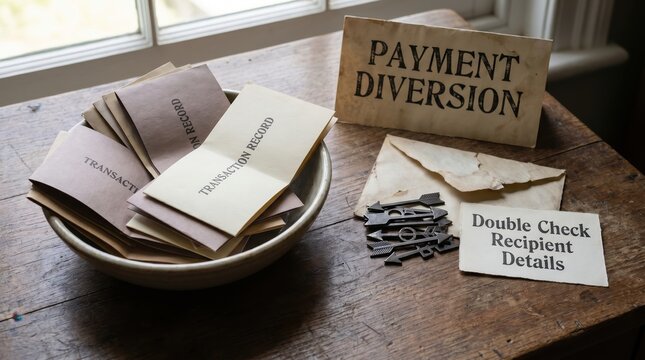 Vintage Scam Awareness: Payment Diversion Records and Documents