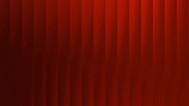 Abstract vertical lines moving in a smooth rhythmic wave pattern with rich red gradients. A sleek, professional looping motion graphic perfect for modern corporate or cinematic backgrounds.