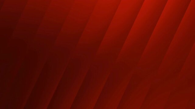 Clean modern loop of abstract deep red diagonal lines creating a subtle wave effect. Minimalist geometric pattern animation suitable for elegant presentation backdrops or digital signage.