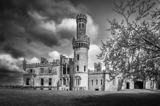 Storm clouds over Duckett's Grove, Co. Carlow