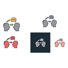 Obraz premium Alarm clock icon set symbolizing time management and punctuality on white background