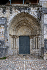 Fototapeta premium The church of Saint-Ayoul (from the 12th century) is the oldest monument in the lower town of Provins.