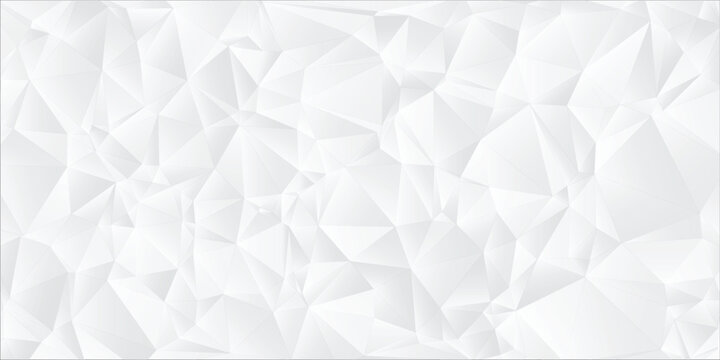 Abstract White Polygon Relief Featuring Minimalist Geometry stylish illustration