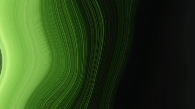 green stripes flowing across dark background video abstract motion background