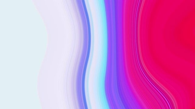 colorful stripes flowing across screen abstract motion background 