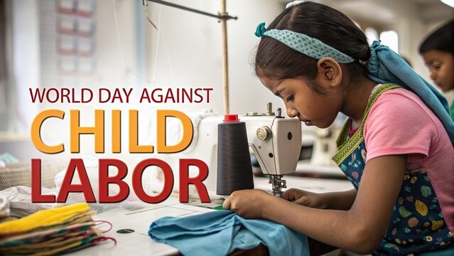 World Day Against Child Labor highlights exploitation in garment industries.