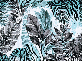 Obraz premium abstract animal skin pattern vector
